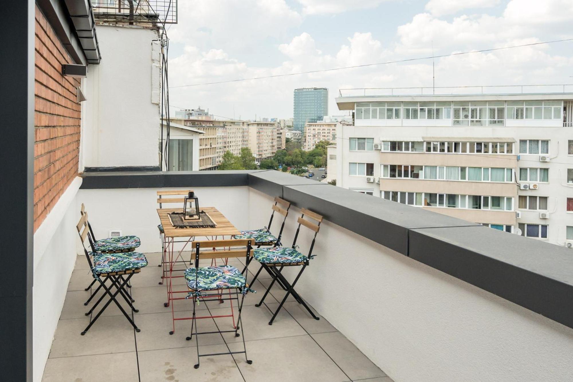 Mood Penthouse - 3Br Luxury Stay In Bucarest Extérieur photo